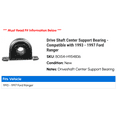 thumbnail image 2 of Drive Shaft Center Support Bearing - Compatible with 1993 - 1997 Ford Ranger 1994 1995 1996, 2 of 2
