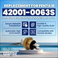 thumbnail image 3 of Replacement Pentair 42001-0063S High Limit Switch | 12-Month Warranty & USA Support | Designed for Pool Heater Repair | Easy Installation Switch, 3 of 7