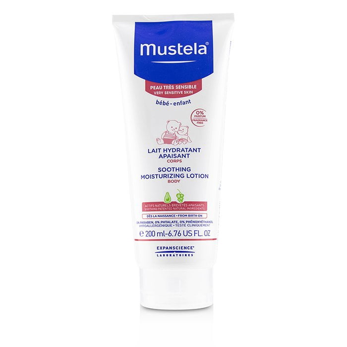 mustela soothing moisturizing lotion