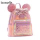 thumbnail image 2 of Bolso de hombro con doble correa para mujer, con lentejuelas de Minnie Mouse de Disney, para bodas, de Loungefly, minimochilas, 2 of 5