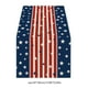 thumbnail image 3 of Caminos de mesa con patriotismo, Día de la Independencia de Estados Unidos, fiestas del 4 de julio, manteles festivos, decoraciones para cocina, hogar y comedor, 33 x 183 cm, manteles de poliéster con, 3 of 6