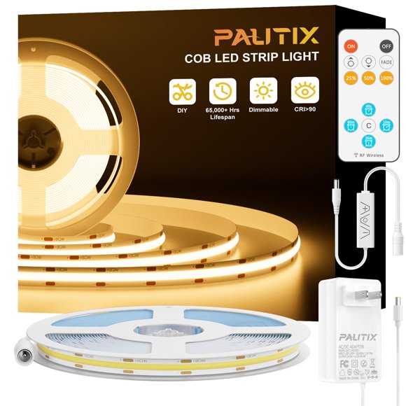 PAUTIX Kit Tira LED COB 480LEDS/M 2700K/3000K/4000K/6000K