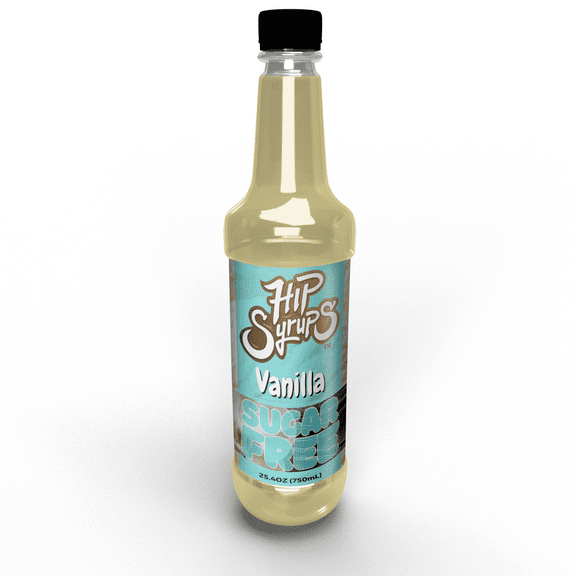 Hip Syrups Vanilla  Sugar Free Simple Syrup, 25.4 fl oz
