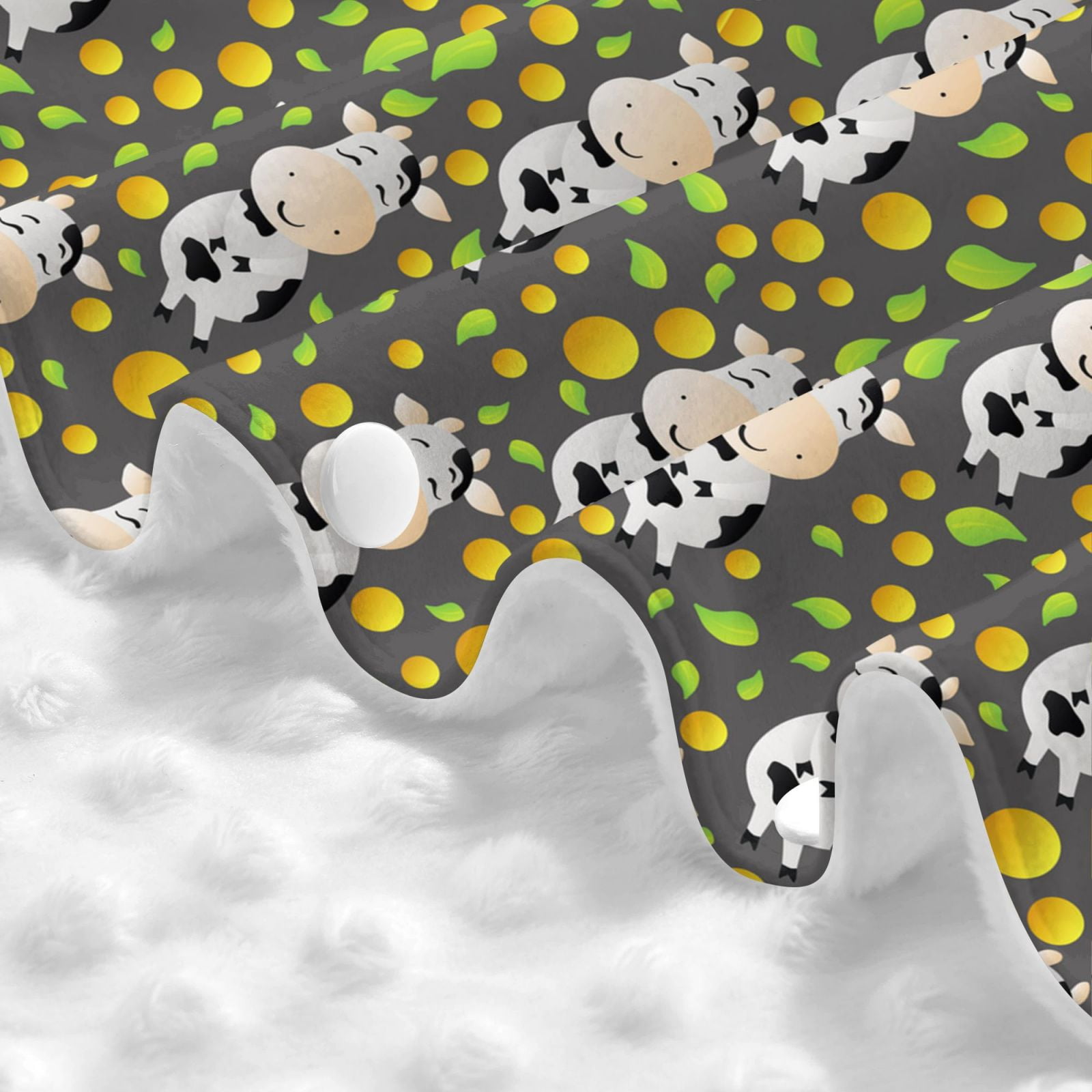 Car Seat Cover Baby - funny cartoon cute toy cow Breathable Infant Car Seat Cover for Baby Carseat, Lightweight Comfort Baby Essentials Must Haves Newborn Stuff for Girl Boy