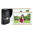 thumbnail image 3 of Sistema de videoportero para el hogar, videoportero WIFI de 10 pulgadas, timbre de puerta, monitor de videoportero, rendimiento lleno de energía, 3 of 12