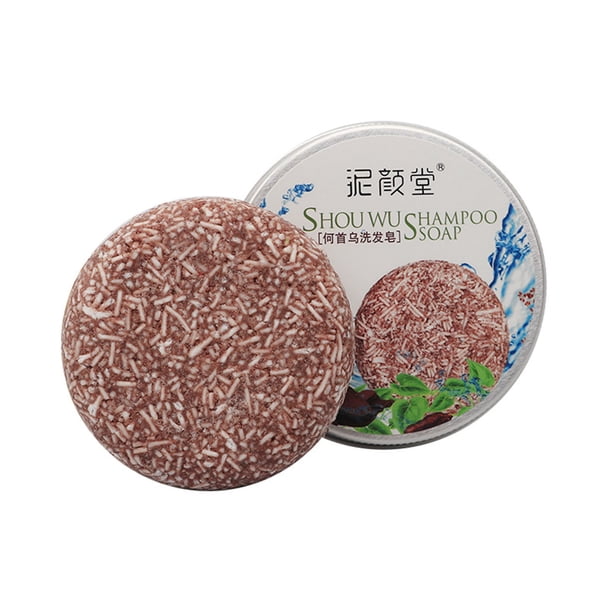 Xihbxyly Jabón de Champú, Jabón de Aceite Nutritivo, Jabón Transparente, Espuma Densa, Reparación y Cuidado Del Cabello, Promueve El Brillo Del Cabello, Oscurece Las Canas, Uso Diario, Apto para Todo