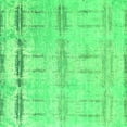thumbnail image 1 of Ahgly Company Indoor Square Oriental Green Industrial Area Rugs, 6' Square, 1 of 4