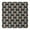 Black Colorful Skull, variant on Black Gothic Moon Flower Star Pattern Square Fitted Tablecloth with Elastic Edge,Square Table Cover,Washable Elastic Table Cover for Home Kitchen Party Decor 34"x34"