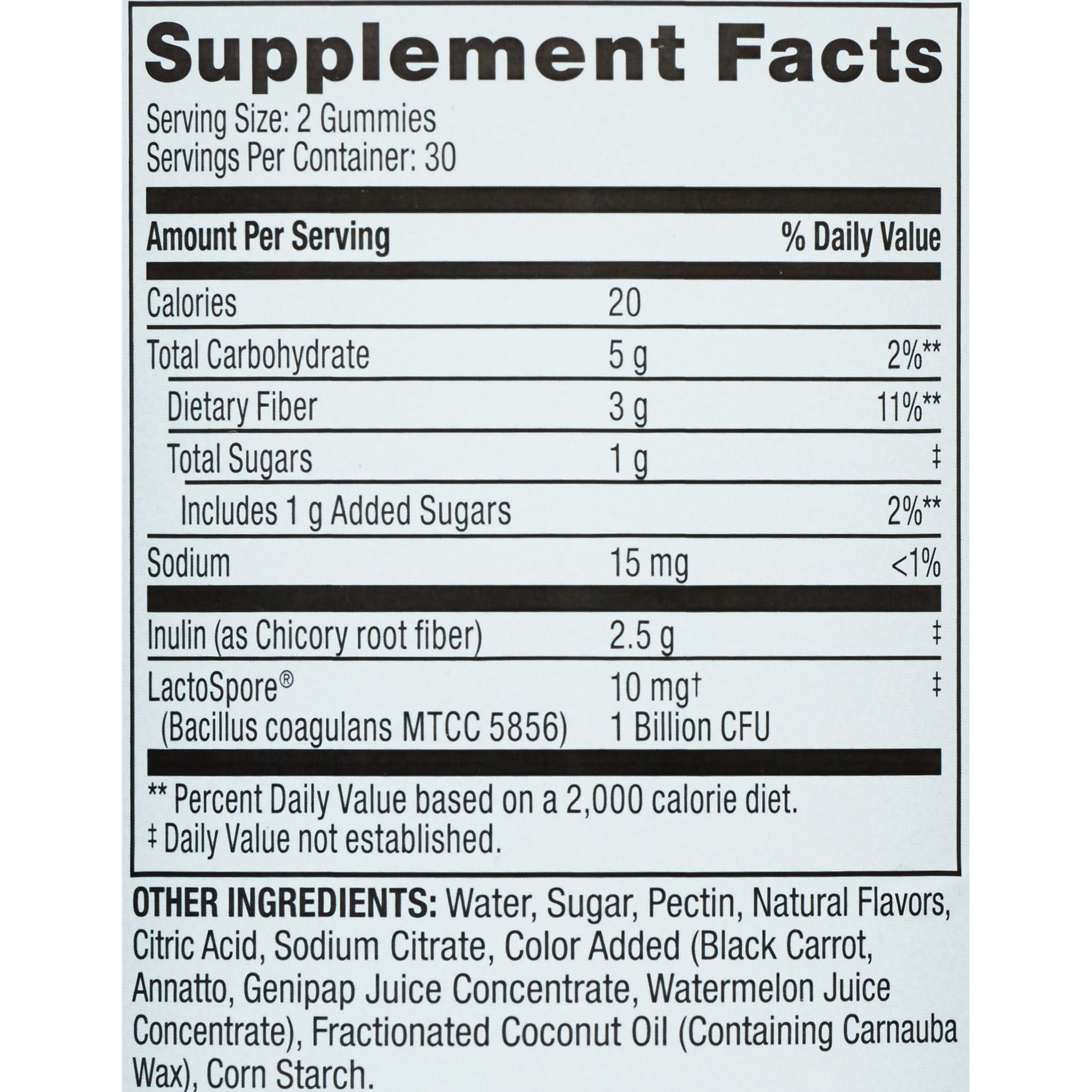 Spring Valley Kids Probiotic with Prebiotic from Inulin Vegetarian Gummies for Digestive Health, Assorted Flavors, 1 Billion CFU, 60 Count