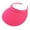 Hot Pink, variant on Audhol Visor Hats for Women Summer Outdoors Women Wide Brim Straw Hat Beach Golf Sun Hats Travel Ponytail Sun Cap Beach Hats for Women Black One Size