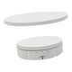 thumbnail image 5 of Expositor giratorio eléctrico con plataforma giratoria de 360 ​​grados Blanco, 5 of 9