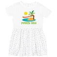 thumbnail image 3 of Inktastic I Love Puerto Rico Girls Toddler Dress, 3 of 5