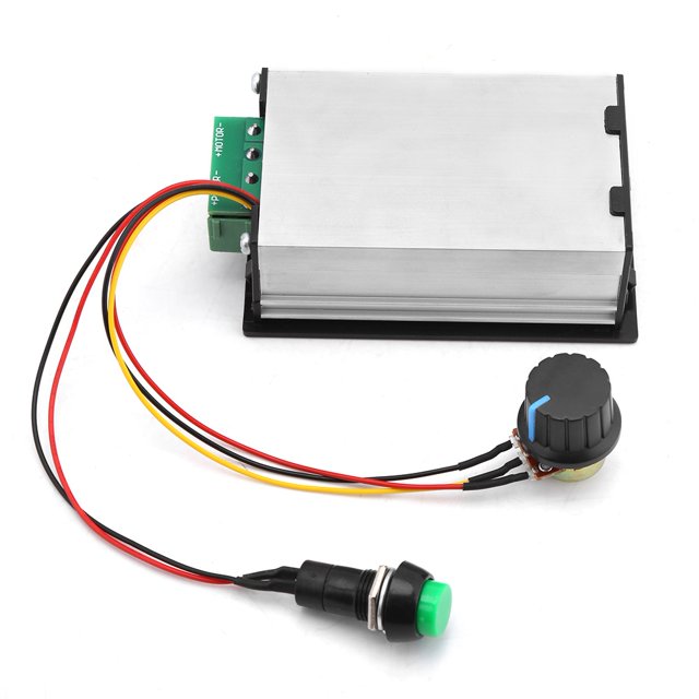 Controlador de velocidad, DC 6-60V 12V 24V Gobernador de motor Controlador de motor de CC Rendimiento lleno de energía