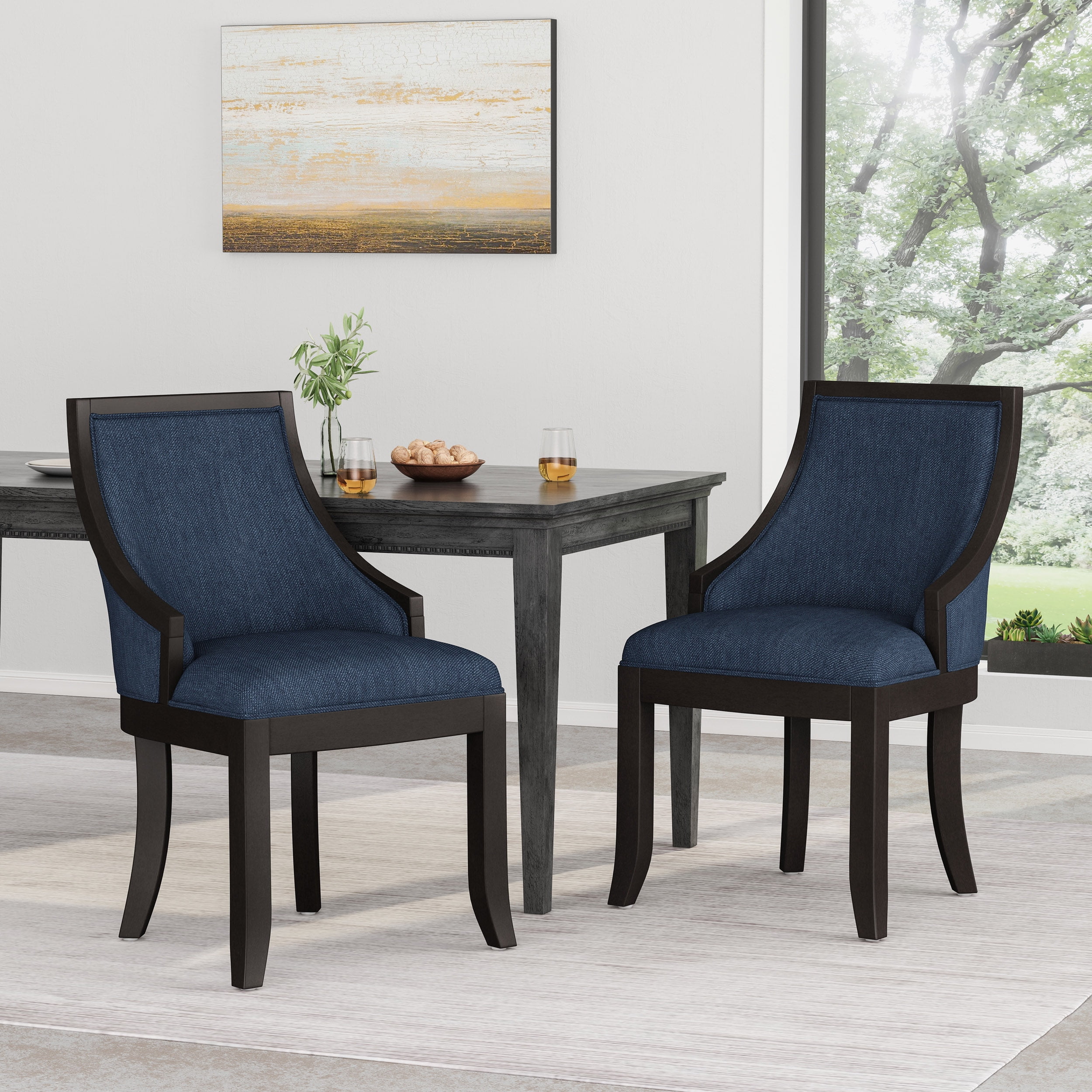 Birch wood dining chairs cheap