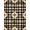 Brown Ivory, Pattern 1, variant on ODIKA 8'x10' Washable Area Rug Durable, Non-Slip Throw Retro Large Faded Ornamental Details Couch Checkered Door for Living Room, Under Sectional, Family