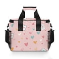 thumbnail image 7 of FORMRS Insulated Cooler Bag 24 Cans Capacity Soft Leakproof Lunch Box with Side Pockets, Love in The Air, 7 of 7