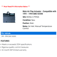 thumbnail image 2 of Main Air Flap Actuator - Compatible with 1991 - 1994 GMC K2500 1992 1993, 2 of 2