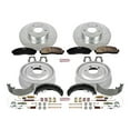 thumbnail image 3 of PowerStop Front and Rear Z23 Evolution Sport Brake Pad Rotor Drum and Shoe Kit Fits: FORD MAZDA Select Models K15005DK, 3 of 10