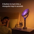 thumbnail image 3 of Sidaley Raqueta de plagas de choque eléctrico, herramienta de insectos para colgar en la pared recargable por USB ajustable de mano con soporte, raqueta Electrónica Verde, 3 of 6