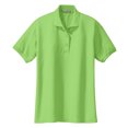 thumbnail image 5 of Yellow Rooster Women's Silk Touch Classic Female Polo Shirt Lime S, 5 of 6