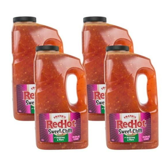 Frank's RedHot 0.5 Gallon Sweet Chili Sauce - 4/Case | Spicy-Sweet Flavor Fusion in Bulk