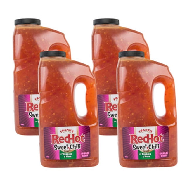 Frank's RedHot 64oz Sweet Chili Sauce - 4/Case