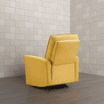 thumbnail image 6 of Newboti Furniture Asheville Dark Yellow Suede Recliner Chair 90121, 6 of 6
