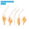 thumbnail image 2 of Uxcell Saddle Hackle Rooster Feathers 4-6", Rooster Feathers Loose Hackle Feather, Orange 100 Pcs, 2 of 6