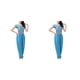 thumbnail image 3 of Sonducket Pantalones de danza del vientre indio para mujer, conjunto de traje con parte trasera de baile, traje profesional Sexy para mujer, Type4 NO4, 3 of 6