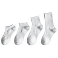 thumbnail image 4 of Calcetines cortos de goma, calcetines náuticos, medias de pareja, calcetines blancos deportivos de algodón para hombre, calcetines de primavera y otoño para mujer, 4 of 4