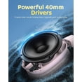 thumbnail image 2 of Auriculares Bluetooth Awatrue Kids Wireless 50 h Playtime Rosa, 2 of 9