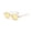 Yellow, variant on Adult Polygon Sunglasses Metal Frame Vintage Style UV400 Protection Universal Fit Durable Classic Look For All