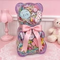 thumbnail image 4 of Large Gummy Bear Containers Plastic, 2026 Clear Gummy Bear Shaped Candy Holder for Valentine’s Day, Reusable Gift Box for Candy, Party Favors & Festive Storage, 4 of 7