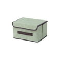 thumbnail image 1 of Folding Storage Box Nonwoven Fabric Organizer for Clothes Dormitory Closet, Multicolor, 1 of 9