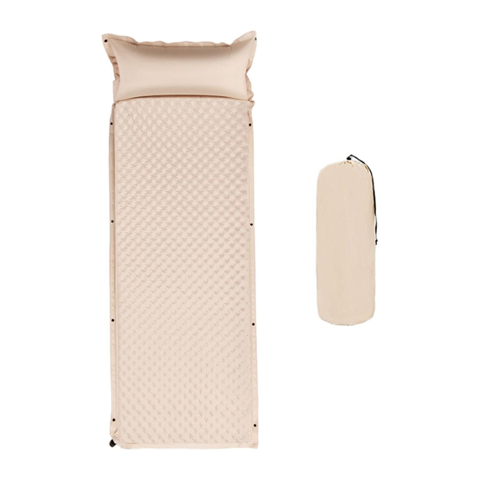 simhoa Automatic Inflatable Mattress, Self Inflating Air Mattress, Waterproof Lightweight Inflatable Bed for Tent Backpacking Hiking for 1 Person