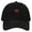 Black, variant on Classic Washed Embroidered Heart Corduroy Baseball Cap for Men Women Adjustable Dad Hat Casual Outdoor Daily Commute Blue One Size