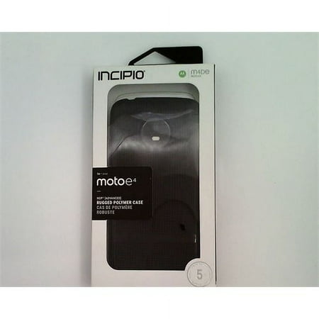 Incipio NGP Advanced Case for Motorola Moto E4 Smartphone - Black