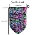 thumbnail image 7 of Wukai Rainbow Animal Skin Print Garden Flag 12.5x18 Inch Double Sided Sun-resistant Rain-resistant, Wrinkle-resistant Colorfast(Only Flag), 7 of 7