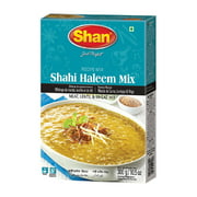 Shan Shahi Haleem Recipe Mix 10.5 oz (300g) - Spice Powder for Traditional Meat, Lentil and Wheat Curry - Suitable for Vegetarians - Airtight Bag in a Box