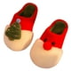 thumbnail image 2 of Pantuflas Navideñas con Diseño de Árbol de Navidad para Mujer, Elegantes y Concisas, para Oficina, de Invierno, de Papá Noel, para Niñas y Mujeres., 2 of 6