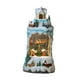 thumbnail image 2 of Centro de mesa con globo de nieve navideño iluminado, imagen de resina, decoración navideña nocturna Papá Noel volador, 2 of 9