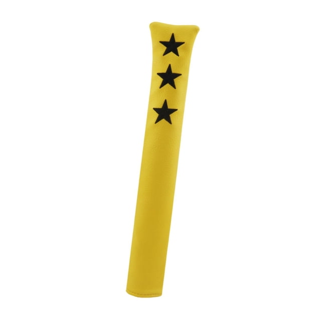 Guardoinrt Golf Alignment Stick Cover Swing Training Golf Rod Yellow Indicator Supplies Holder Yellow 33 x7 cm