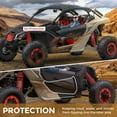 thumbnail image 2 of Kojem Lower Half Door Panel Insert Panel Kit for 17 18 19 20 21 22 Can Am Maverick X3 MAX  X3 Max R 4 Doors Aluminium Black 715003751 715002903, 2 of 14