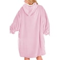 thumbnail image 3 of Sudadera Tipo Hoodie Cobija Unisex Hoodie Shendy Vendy Con Capucha Afelpada Suave Rosa, 3 of 5