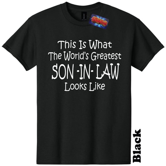 Worlds Greatest Son In Law Funny T-Shirt
