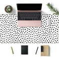 thumbnail image 3 of Boho Desk Mat, Polka Dot Large Mouse Pad Desk Pad Boho Desk Accessories for Women Office Decor, XXL Mousepad Long Laptop Keyboard Mouse Mat 31.5''''X15.7'''' Non-Slip Rubber Base with Stitched Edges, 3 of 6