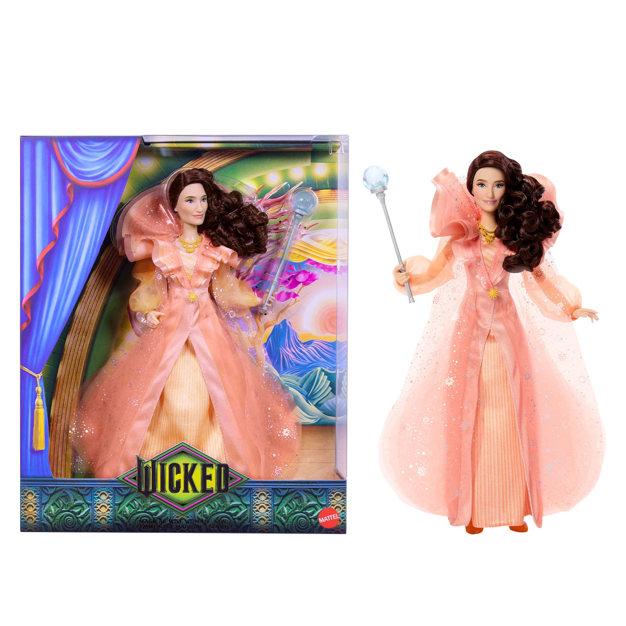 首振りDolls 首振り人形舞踏会 菊盤 薔薇盤 セット Universal Pictures' Wicked Madame Morrible Fashion Doll as Shiz