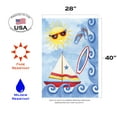 thumbnail image 2 of Toland Home Garden Surf 'N Sail House Flag, 2 of 5