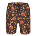 thumbnail image 3 of Fotbe Turkey Bird Trajes de Baño Estampados para Hombre, Shorts de Verano de Secado Rápido, Ropa de Playa, Bañadores-Medium, 3 of 6