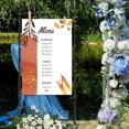 thumbnail image 4 of Welcome Sign Stand for Wedding - Adjustable Heavy Duty Easel w/Design Bundle & Leather Straps, Wedding Sign Stand for Welcome Signs, Seating Charts Display (Black), 4 of 6
